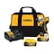 Dewalt Impact Driver Kit, 3400 RPM, 20 V DC DCF845P2 - alternate 1