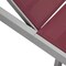 Leisuremod Marlin Patio Chaise Lounge Chair with Grey Aluminum Frame, Burgundy, 2PK MLGR-77BRG2 - alternate 8