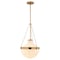 Vaxcel Lincoln 1-Light Pendant, Brass P0448 - alternate 1