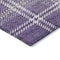 Homeroots 3' X 5' Purple Gold And Ivory Plaid Washable Indoor Outdoor Area Rug 596357 - alternate 5