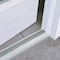 M-D Building Products 3-1/2 in. x 3/4 in. x 36 in. Silver Adjustable Aluminum Low-profile Threshold with Vinyl Seal 08664 - alternate 5