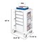 Omnimed Phlebotomy Cart, Aluminum & Plastic, 42 in H, 23.5 in W 351004 - alternate 8