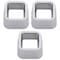 Ilc KENWORTH T800 CURVED GLASS YEAR 1998 CHROME TURN SIGNAL COVER PACK OF 3 T800 CG YR1998 CHRM TURN SIG CVR PACK OF 3 - alternate 2