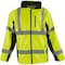 Ironwear Class 3 Hi Vis Reflective Waterproof Safety Jacket, Lime, Medium 6435-L-MD - alternate 4