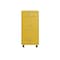 Space Solutions 14.25 in W 3 Drawer Mobile Vertical File Cabinet, Goldfinch 25284 - alternate 5