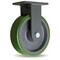 Hamilton Plte Caster, Rgd, Poly, 10 in., 3000 lb., Grn R-SEC-13DB - alternate 1