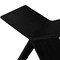 Homeroots 41" Black Wood One Tier Bookcase 659076 - alternate 7