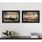 Homeroots Set Of Two Vintage Classics 1 Black Framed Print Wall Art, 2PK 408230 - alternate 5