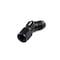 Hps Performance 45 Degree -8 AN Male to Female Swivel Adapter, Aluminum, Black AN9241-8 - alternate 3