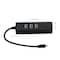 Sanoxy USB-C USB 3.1 Type-C Male to 3-Port USB 3.0 Hub RJ45 Gigabit Ethernet Adapter USBC-255694674426 - alternate 2