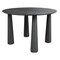 Homeroots 79" Black Solid Wood Oval Dining Table 721115 - alternate 1