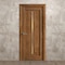 Sartodoors Interior Solid French Door 30 x 96 inches, Ego 5014 Cognac Oak Veneer, Single Regular Panel Frame EGO5014ID-DKO-3096 - alternate 5