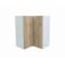 Cambridge Radiance 24in Wx12in Dx30in H Ready to Assemble Slab Corner Diagonal Kitchen Cabinet in Light Oak SA-WC2430-LO-KIT - alternate 1