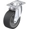 Blickle Swivel Plate Caster, Silicone, 4", 220 lb. LI-POSI 100G-12-XAT - alternate 1