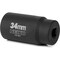 Neiko 0.5 in Drive 12-Point CrMo Steel Deep Impact Socket, 34 mm Size 02525A - alternate 3