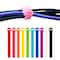 Grizzly Supply Self-Gripping Cable Tie, 8 in L, 0.75 in W, Hook and Loop Closure, Reusable, Assorted Colors, 10PK GS-HL8x3/4-Colored-10 - alternate 1