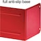 Acrimet Steel Metal Bookends for Shelves, Heavy Duty, for Large books, Red, 2PK 292.8 - alternate 8