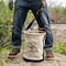 Klein Tools Canvas Bucket, All-Purpose with Swivel Snap and Drain Holes, 12-Inch 5109SLR - alternate 7