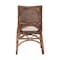 Bali & Pari Rivan Natural Rattan Dining Chair 265-14559-ZORO - alternate 8