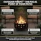 Pure Garden 5-Pc Round Fire Pit Set with Cutouts 50-106 - alternate 6
