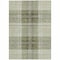 Homeroots 8' X 10' Artichoke Green Brown And Ivory Plaid Washable Indoor Outdoor Area Rug 596306 - alternate 8
