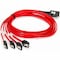Rocstor PREMIUM 1M 3.28FT SERIAL ATTACHED SCSI SAS CABLE, 1X SFF-8087 36-PIN PLUG TO Y10C872-RD - alternate 1