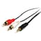 Startech.Com StarTech.com - Stereo Audio cable - RCA (M) - mini-phone stereo 3.5 mm (M) - 0.91 m MU3MMRCA - alternate 1