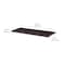 Dolle Lite .75 in. H X 31.5 in. W X 9.8 in. D Espresso Wood Shelf Board 55190 - alternate 6