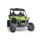 Warn One Piece Design Bumper with Winch Mount Light Port and Skid Plate Powder Coated Black Steel 104300 - alternate 3