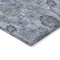 Homeroots 3' X 5' Navy Blue And Sky Blue Damask Washable Indoor Outdoor Area Rug 588142 - alternate 6