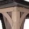 Sunjoy CON HILL 10FT X 12FT HARDTOP WOOD GAZEBO WITH CURTAIN AND NETTING A1020131A0 - alternate 7