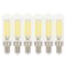 Westinghouse 5W 60W Eq. Clear T6 Dimmable Filament LED Light Bulb, Candelabra Base, 6PK 5334020 - alternate 1