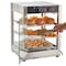 Vevor 3-Tier Commercial Food Warmer Display Pizza Cabinet 34L with LED Light NB-03-1 - alternate 1