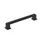 Amerock Appoint 5-1/16 in 128 mm Center-to-Center Matte Black Cabinet Pull BP36760FB - alternate 1