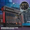 Pyle Pyle8-Channel Bluetooth DJ Audio Mixer Controller, 380 DSP Effects, XLR Mic/Line Inputs, PMX648 PMX648 - alternate 9