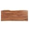Homeroots 69" Brown Live Edge Solid Wood Writing Desk With Four Drawers 522095 - alternate 13