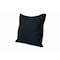 Homeroots Set of Two 20" Black Cotton Throw Pillows with Fringe, 2PK 588373 - alternate 3