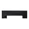 Mng Hardware 3in/96mm Cup Pull - Park Avenue - Matte Black 17520 - alternate 5