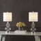 Jonathan Y Cora 22" Classic Vintage Glass LED Table Lamp with USB Charging Port, Clear, 2PK JYL1125C-SET2 - alternate 5