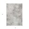Homeroots 3' X 5' Silver Gray And Ivory Abstract Washable Indoor Outdoor Area Rug 577625 - alternate 6