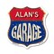 Signmission Alan's Garage, 6 Inch X 6 Inch, Plastic Sign SHI-P-6-383-ALAN - alternate 1
