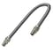 Flextron Gas Line Hose 5/8'' O.D. x 24'' Length with 1/2" MIP Fittings, Stainless Steel Flexible Connector FTGC-SS12-24A - alternate 1
