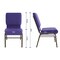Flash Furniture 18.5"W Church Chair in Purple Fabric w/ Book Rack, 4PK 4-XU-CH-60096-PU-BAS-GG - alternate 7