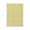 Homeroots 10' X 14' Yellow And Ivory Geometric Washable Indoor Outdoor Area Rug 599327 - alternate 9