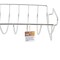 Omaha Rib and Roast Holder, 1412 in L, Stainless Steel, Stainless Steel, Buildin Handle BBQ-37237 - alternate 4