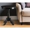 Homeroots 22" Black Wood Round Pedestal End Table 286300 - alternate 6