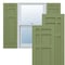 Ekena Millwork True Fit PVC San Juan Capistrano Mission Style Fixed Mount Shutters, Moss Green, 18W x 62H, PR TFP001SJ18X062MG - alternate 1