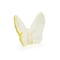 Homeroots 3" Light Yellow Crystal Butterfly Figurine Tabletop Sculpture 554012 - alternate 1