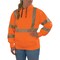 Ergodyne Hi-Vis Sweatshirt, 2XL, Orange 23126 - alternate 1