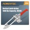 Powertec Toggle Clamp, 1980 lbs Cap., 40344 Adj. 90 Degree Vertical U Bolt Latch, Antislip Hand Grip, 2PK 20324-P2N - alternate 1